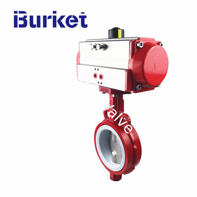 Cina Pneumatic  flange type Simple and reliable high temperature wafer connection 2-12 inch butterfly valve pemasok