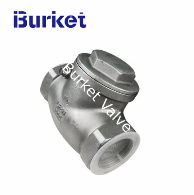Cina H71W-16 Horizontal type stainless steel Threaded Non-return check valve pemasok