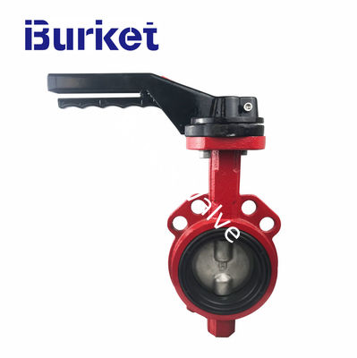 Casting iron Manual Graded high temperature butterfly rubber lining valve for dyeing,pettrochmical,food,drinks pemasok