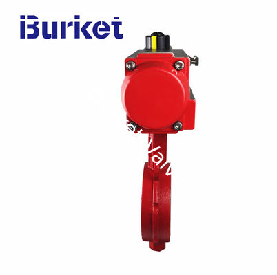 Pneumatic  flange type Simple and reliable high temperature wafer connection 2-12 inch butterfly valve pemasok