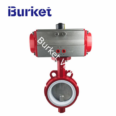 Pneumatic  flange type Simple and reliable high temperature wafer connection 2-12 inch butterfly valve pemasok