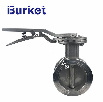 XinYi Pneumatic Stainless steel seat wafer connection Hard seal butterfly valve pemasok