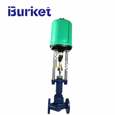 DN25 4-20ma 220v50hz Electric motor drive proportional Steam Control Valve for Textile pipelines pemasok