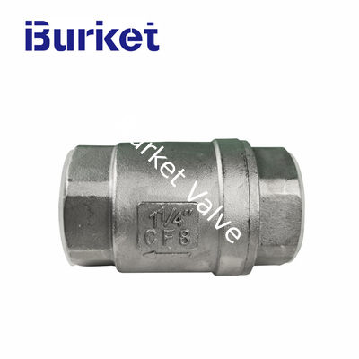 H12W-16 Vertical type stainless steel  Threaded Non-return spring check valve pemasok