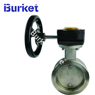 Good Price High Quality Wafer stainless steel 8 inch worm manual butterfly valve Ductile pemasok