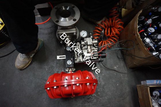 PN16 XYBMF50 Pneumatic Shut-off Casting iron Steam Pipe Temperature Control Film Valve for dyeing machine pemasok