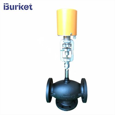 PN40 Electric proportional Control globe Valve for dyeing pipelines pemasok