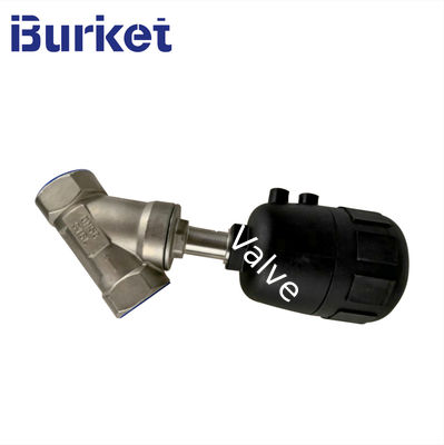 XYAT Series Stainless steel body and plastic actuator Pneumatic Angle Seat Valve dyeing pipe line pemasok