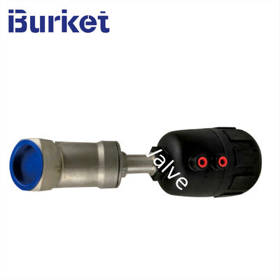 XYTA50 PN25 Threaded Pneumatic Angle Seat Valve with Plastic Actuator pemasok