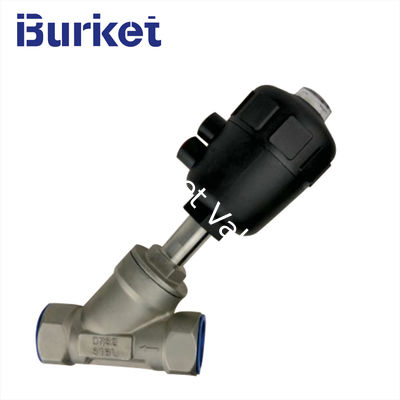 XYAT Series Double Acting Stainless Steel body Air Water Steam Pneumatic Angle Seat Valve with plastic cylinder pemasok